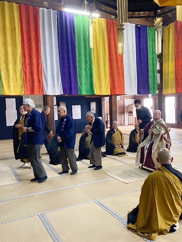 屋敷智乗・石川県宗務所長を導師に営まれた能登半島地震一周忌法要