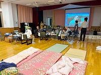 避難者を受け入れた宇土市の浄土真宗本願寺派法教寺=同寺提供