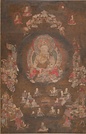 法相教学の系譜描く12世紀の「法相曼荼羅」(ボストン美術館蔵 Fenollosa-Weld Collection Photograph©Museum of Fine Arts, Boston)